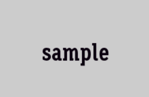 sample