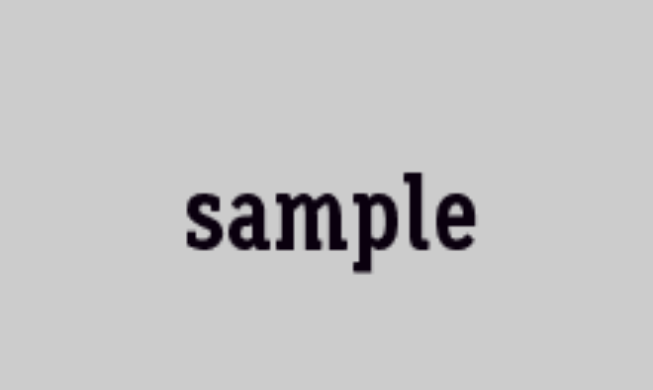 sample
